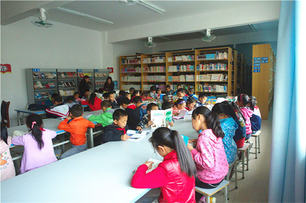 震后八年：朗朗书声传来，，，，，，理想之花绽放