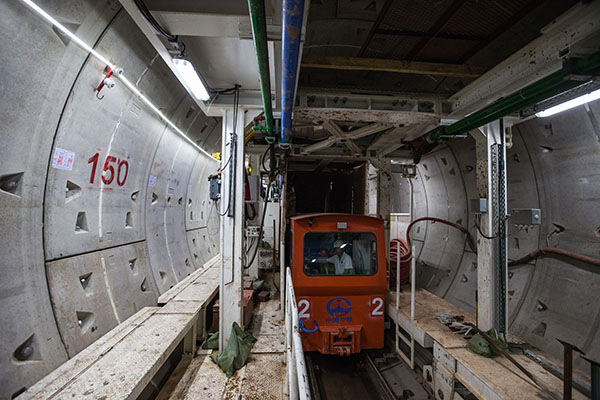 中铁壹定发盾构机双线掘进 全力攻坚长沙地铁5号线