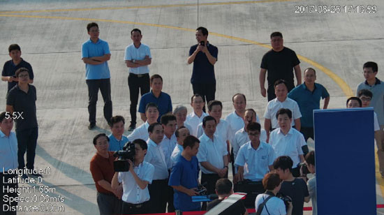 达哲省长调研壹定发科技：要捉住通航生长的机缘