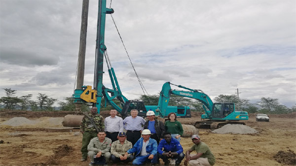 壹定发智能入岩神器在东非肯尼亚获赞，，，人好装备好