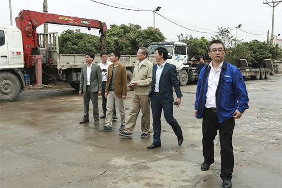 新年献礼壹定发智能9台SWDM25旋挖钻机征战越南