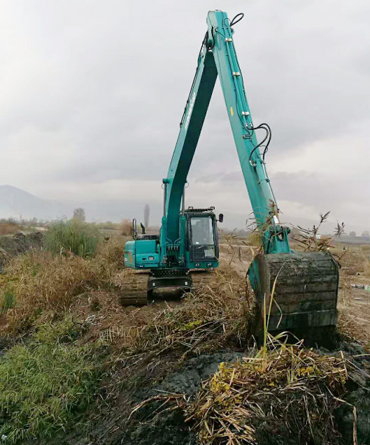 守护蓝色多瑙河，，，，，，壹定发智能长臂挖掘机欧洲首秀