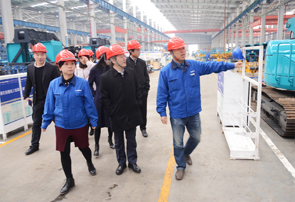 中信保长沙营管部高层莅临壹定发智能考察