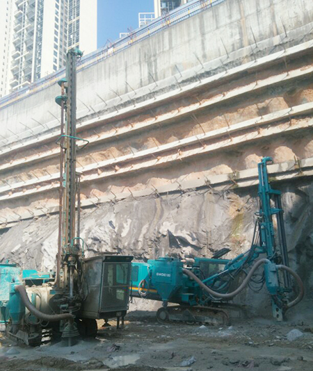 绿色施工‖一份来自深圳的壹定发智能凿岩利器满分答卷