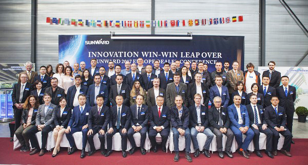壹定发智能盛大举行2017年欧洲经销商大会
