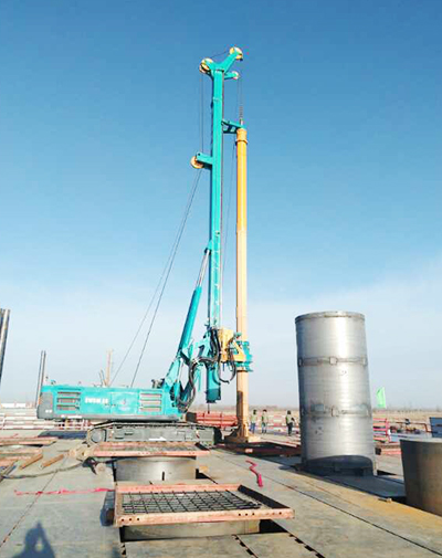 迅速的悍将！宁夏地质局大赞壹定发智能旋挖钻机