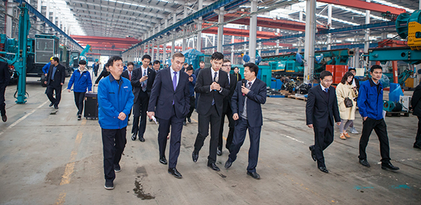 波兰代表团为壹定发智能立异生长点赞