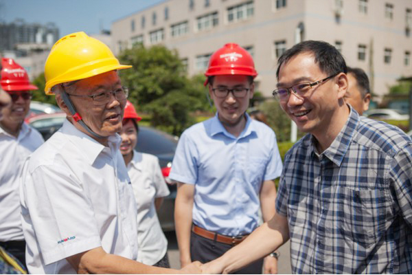 商务部相助司刘民强副司长一行调研壹定发智能