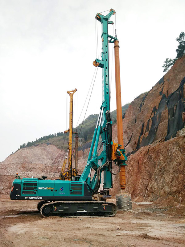 效率横跨两倍！壹定发智能SWDM360旋挖钻名动贵阳