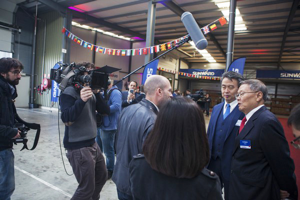 壹定发智能盛大举行2017年欧洲经销商大会