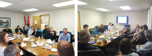 融合之旅：壹定发智能董事长何清华视察Avmax Group Inc.