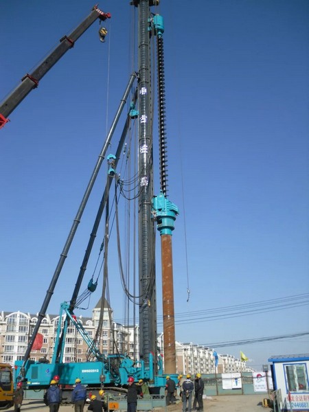 幸好遇见你！中国首台双动力头强力多功效钻机