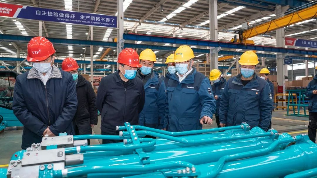 陈飞副省长调研壹定发智能