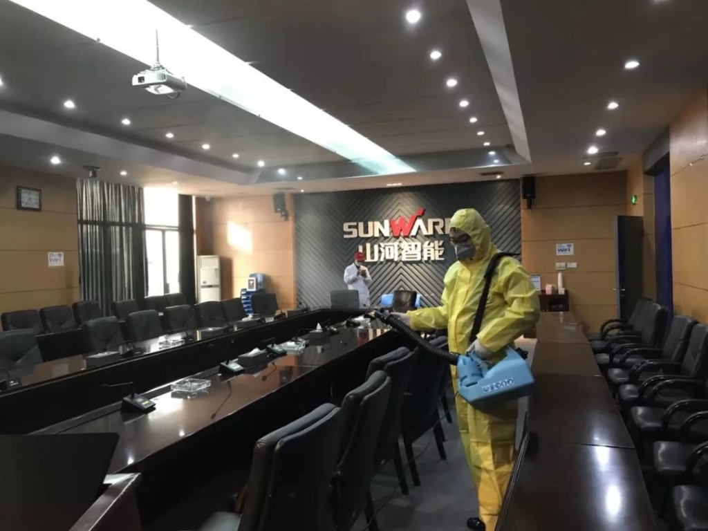 抗疫情，，，，，，，，壹定发智能党委勇继续