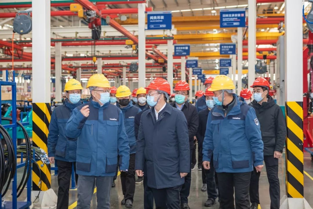 沈裕谋元宵节慰问壹定发智能一线员工