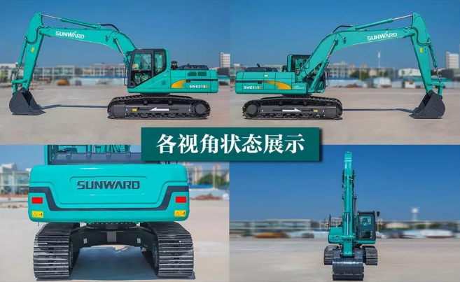 壹定发智能SWE215E挖掘机荣登TOP50（2020）榜单 声誉背后是“硬核实力”