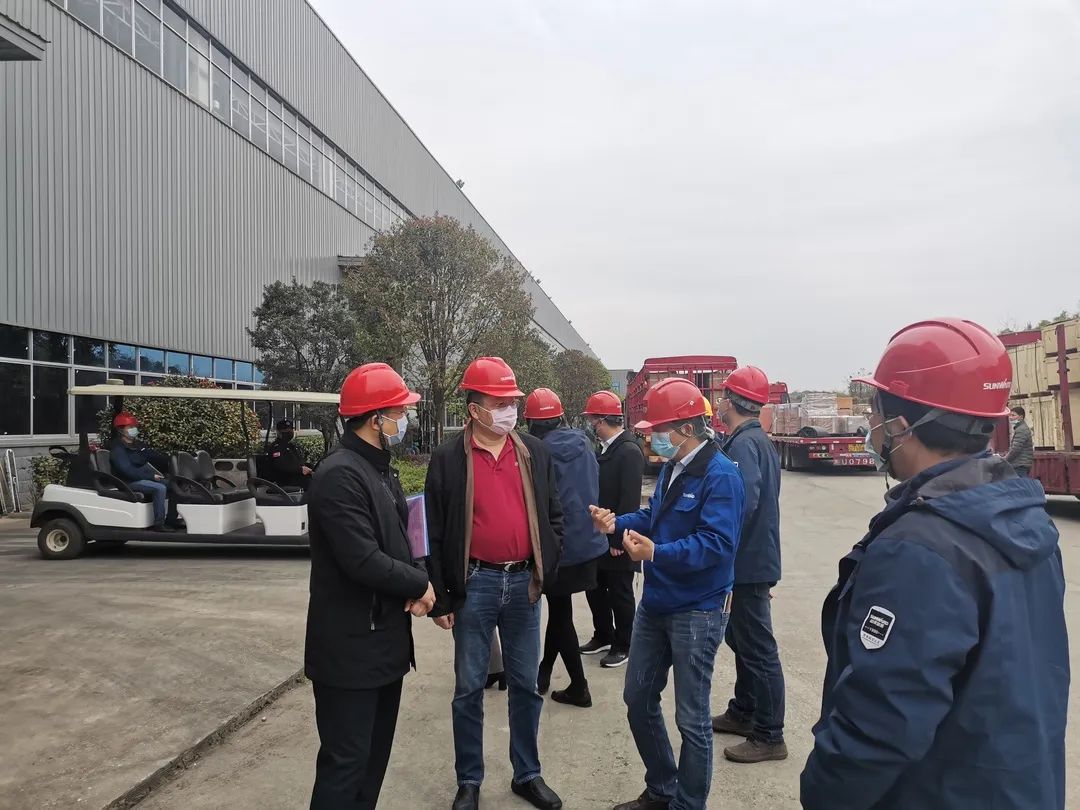 市工信局调研壹定发智能国家先进集群竞赛项目