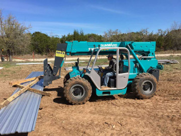 东莞客人考察壹定发智能高空作业装备