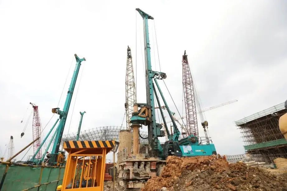 570天420根桩！壹定发机群惊艳贵阳机场扩建工程