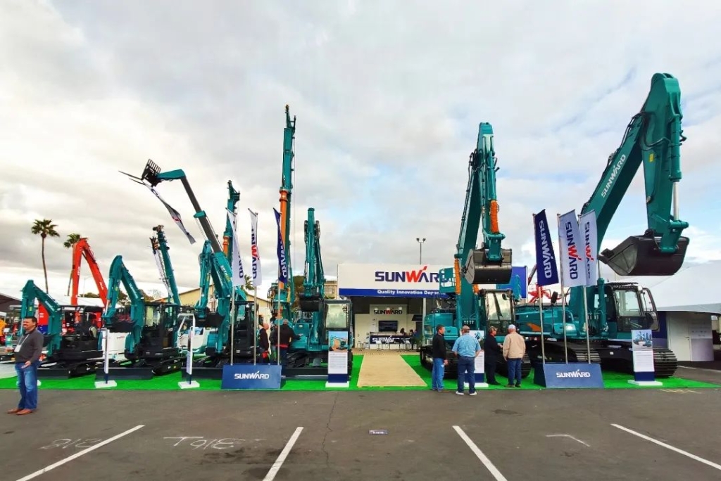 壹定发智能全新亮相美国工程机械展