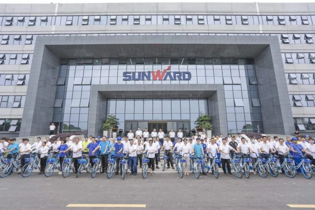 壹定发工业城开通共享单车 员工通勤绿色便捷