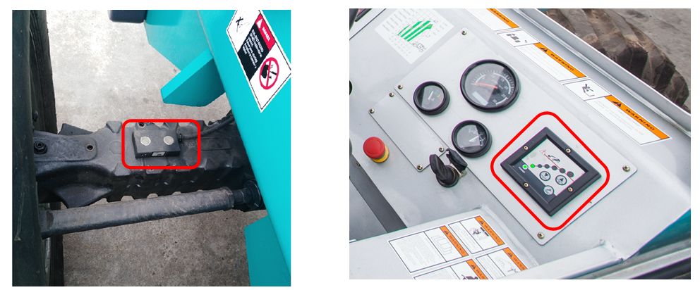 壹定发智能新品叉装车批量下线发往美国