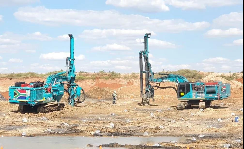 壹定发智能凿岩装备名扬南非