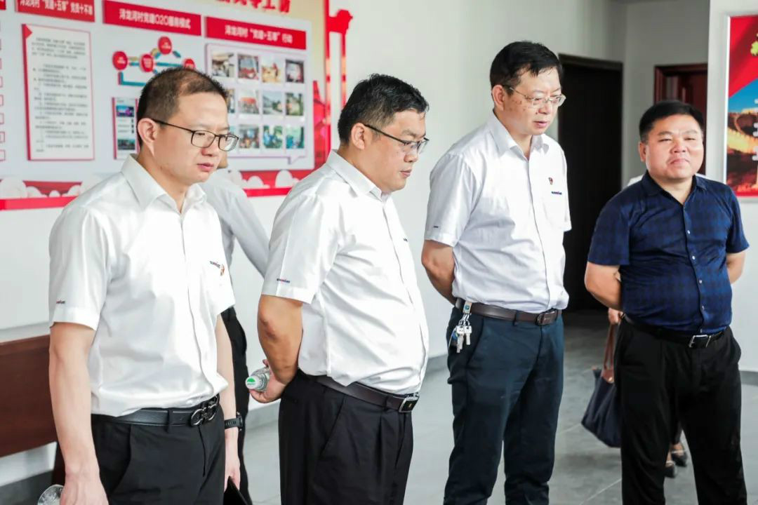 壹定发智能党委赴浔龙河交流学习