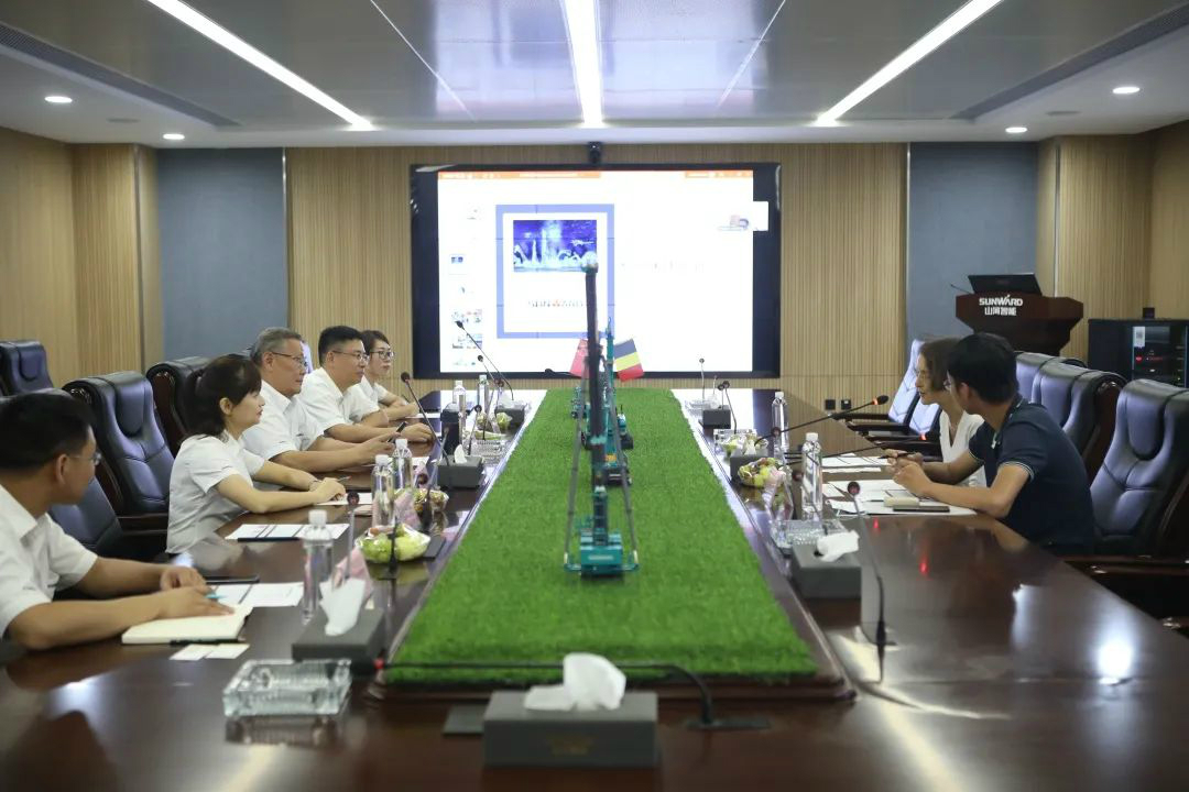 比利时商务领事到访壹定发智能