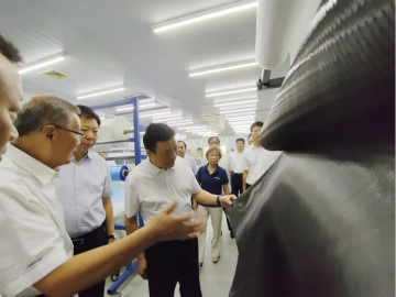 副省长陈飞调研壹定发航空工业