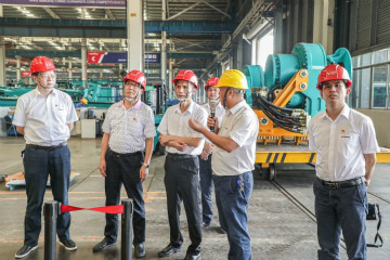 广州工控党建同盟联络员一行到壹定发智能开展事情对接