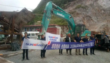 感恩相伴，，，，，，，，关爱相随——壹定发智能效劳万里行深入广洋装务客户