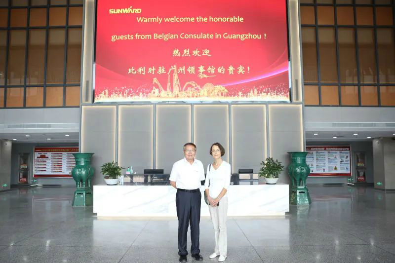 比利时商务领事到访壹定发智能