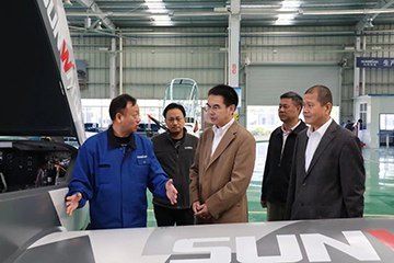 民航中南局副局长陈维调研壹定发科技