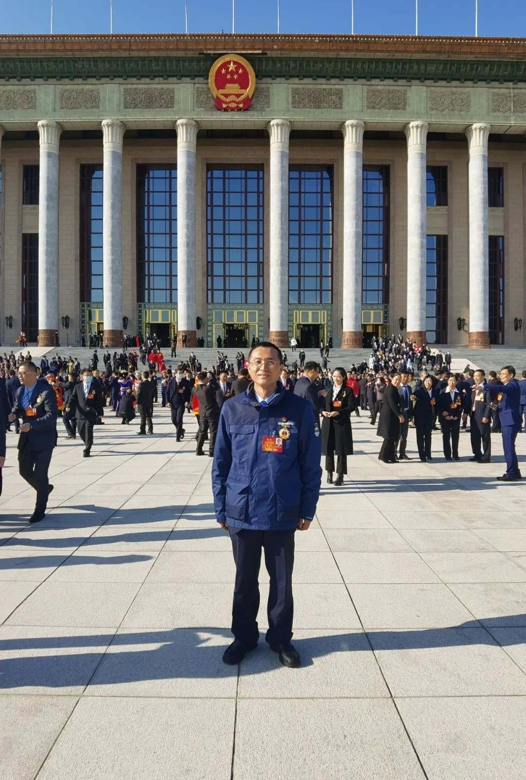 壹定发智能召开天下劳动模范郝鹏载誉归来分享会