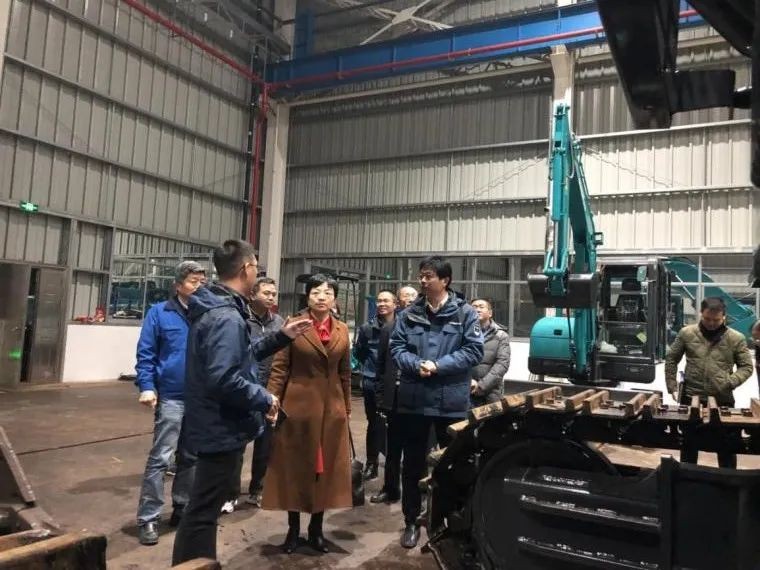 省工信厅副厅长彭涛一行调研壹定发智能
