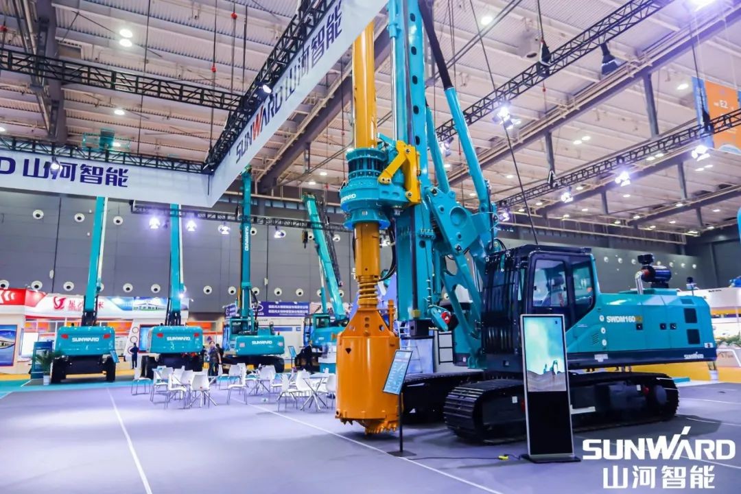 “壹定发绿”亮相长沙国际工程机械展，，，，，，50余款产品尽显壹定发智能立异实力