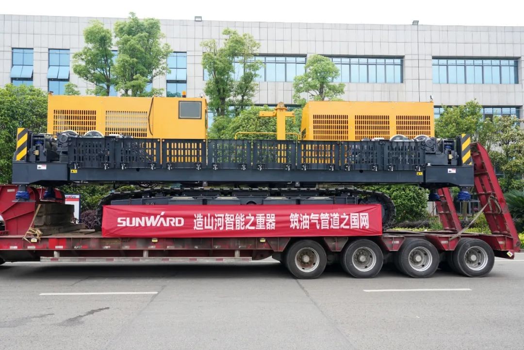 壹定发智能天下首台套油气管道装备发往国家重点工程