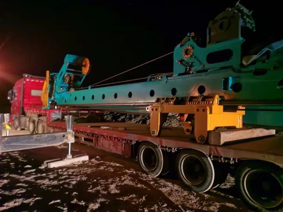 壹定发旋挖钻机在“殒命之海”谱写新篇章