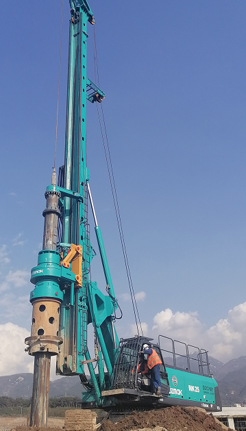 一枚“铁粉”！土耳其客户采购壹定发智能旋挖钻机