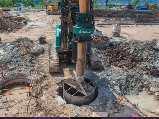 3.5米直径高效入岩，，，他携壹定发智能旋挖名动山城