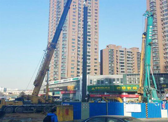 打下“东北第一桩”，，，，，沈阳帝铂旋挖队火了