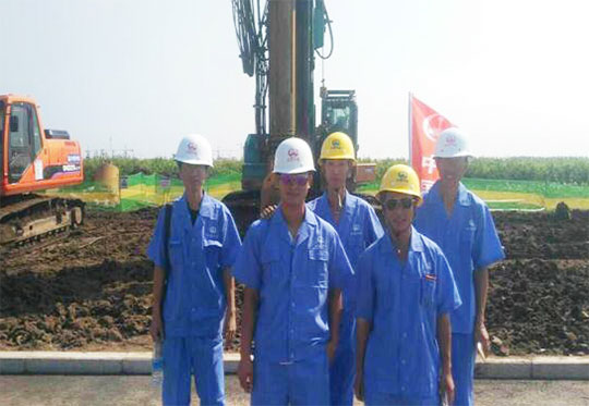 打下“东北第一桩”，，，，，沈阳帝铂旋挖队火了