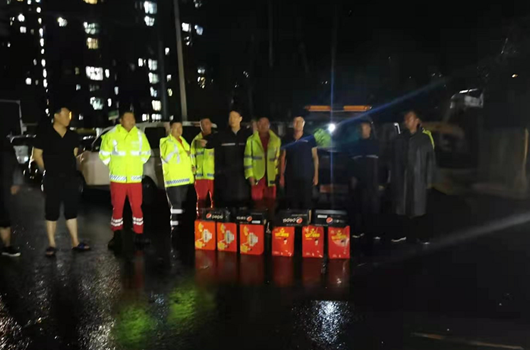 壹定发智能装备驰援河南，，，，助建家园防地