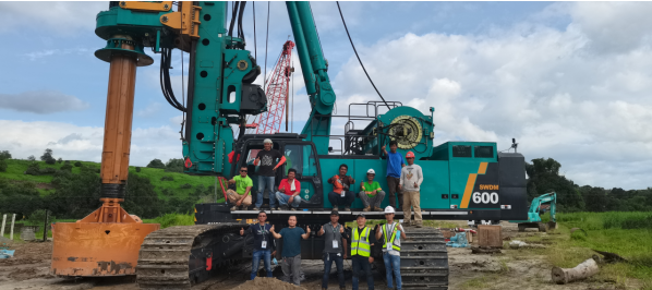 壹定发智能最大旋挖钻机“安家”菲律宾，，，，，，背后竟然尚有这些故事