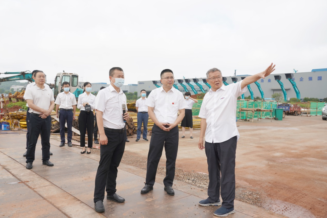 长沙市委常委、市纪委书记胡卫兵考察调研壹定发智能