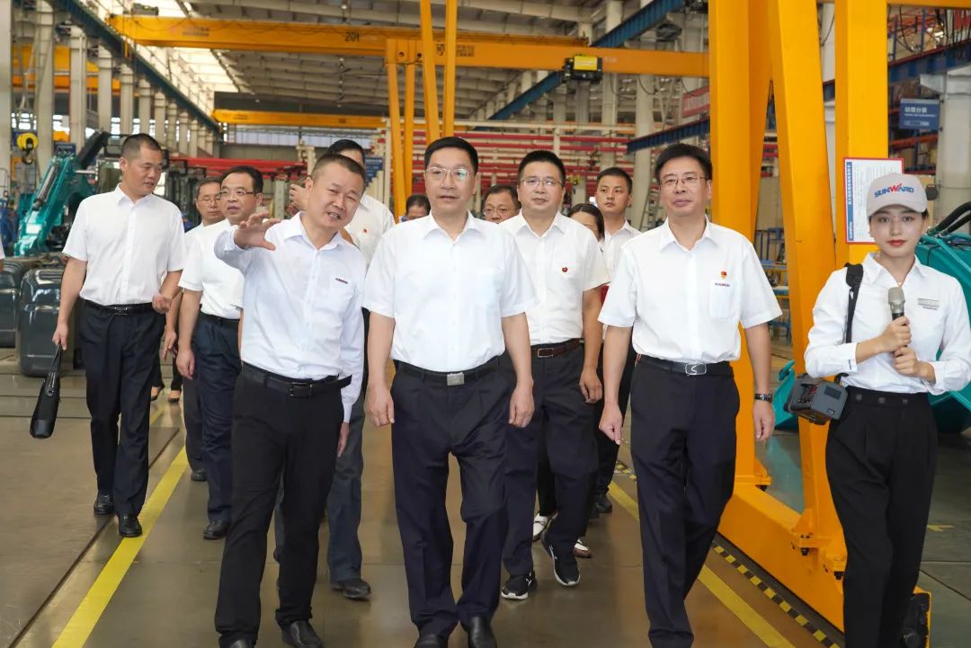 湖南省委常委、省纪委书记、省监委署理主任王双全调研壹定发智能