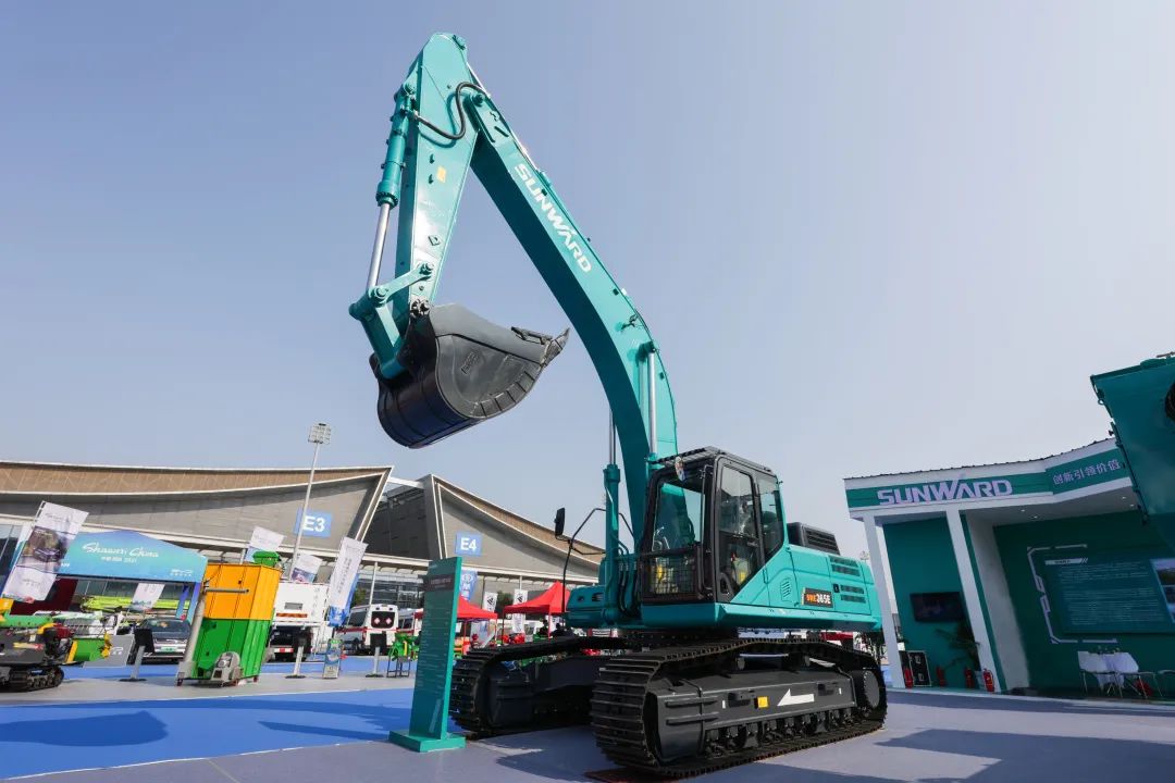亮相中非经贸展览会！壹定发智能尽展工程机械国产品牌魅力