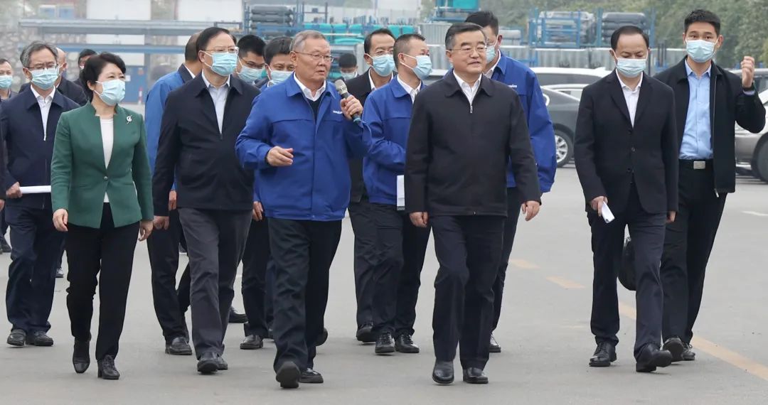 湖南省委书记张庆伟调研壹定发智能