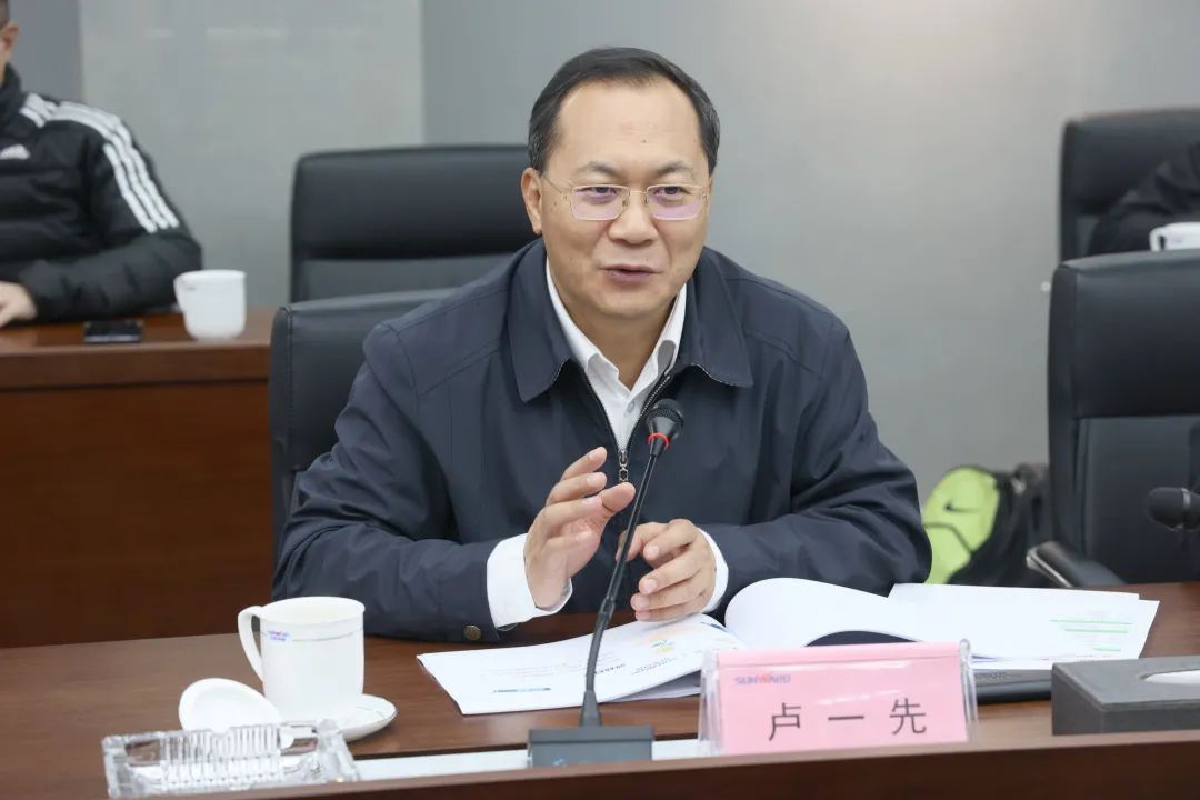 卢一先考察调研壹定发智能